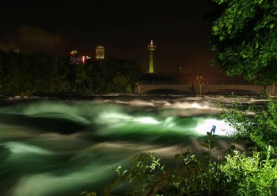 Niagara Falls at Night Illumination Lights Show5