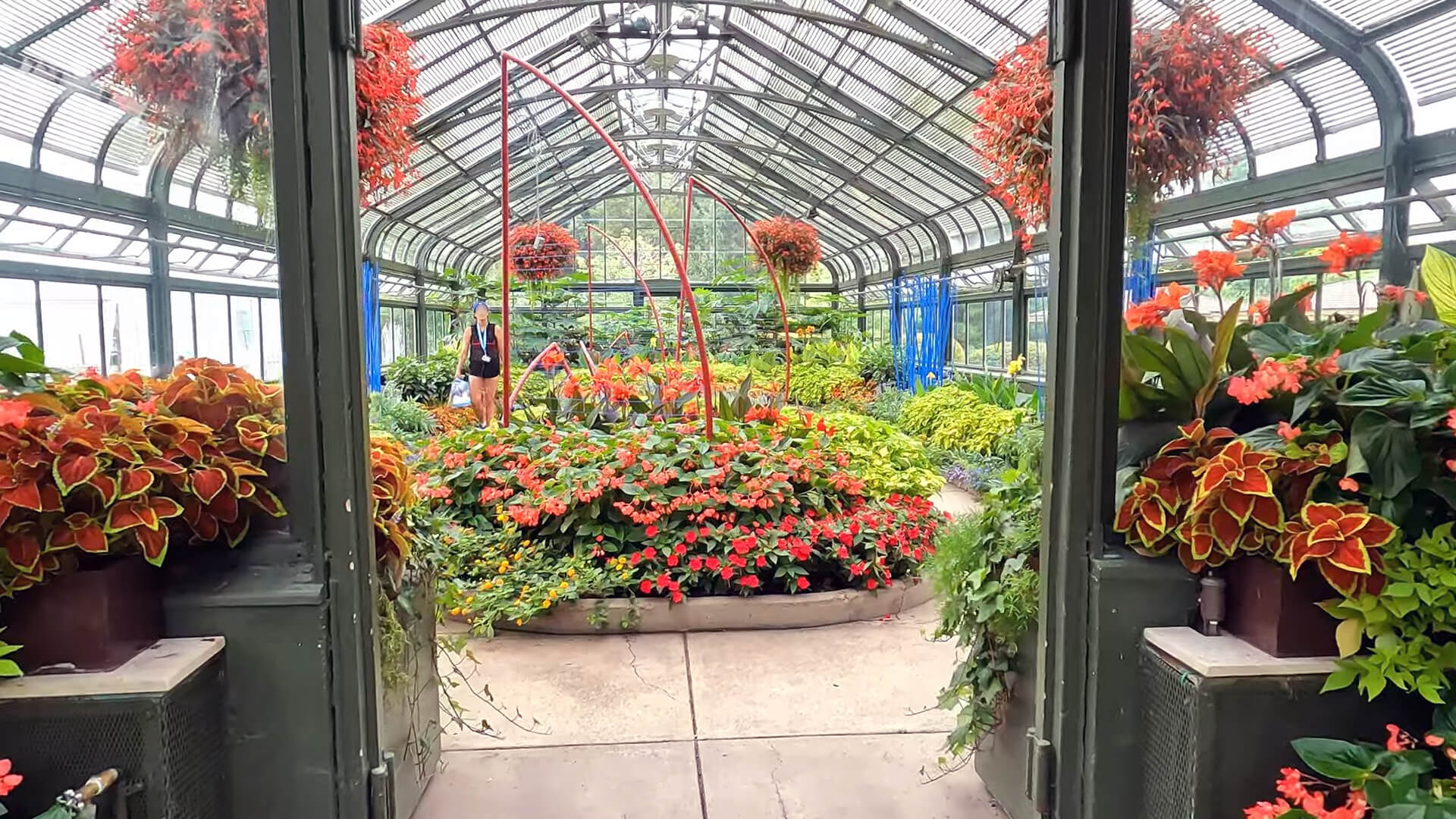 inside of Floral Showhouse