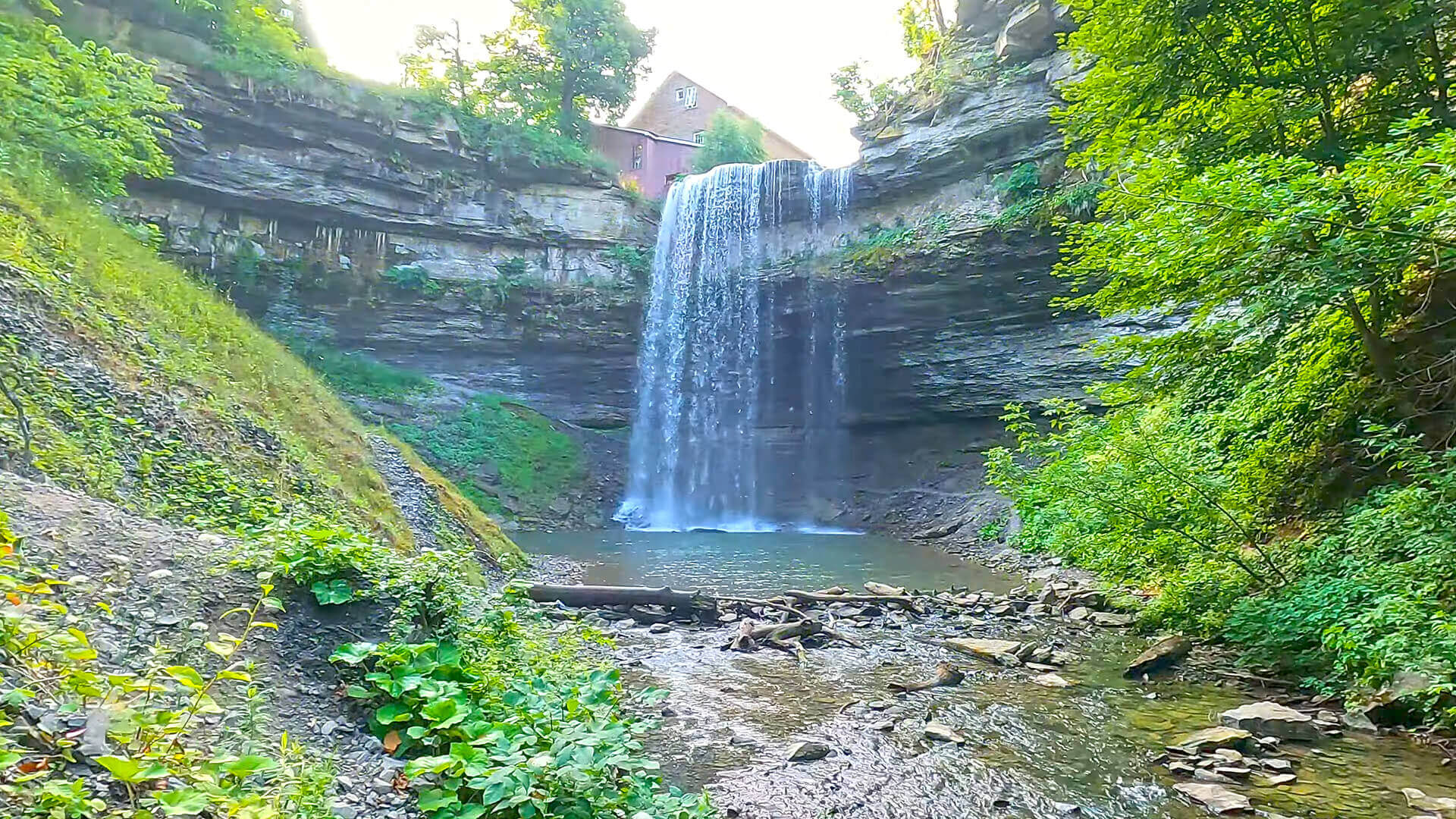 hiking to decew falls st catharines ontario